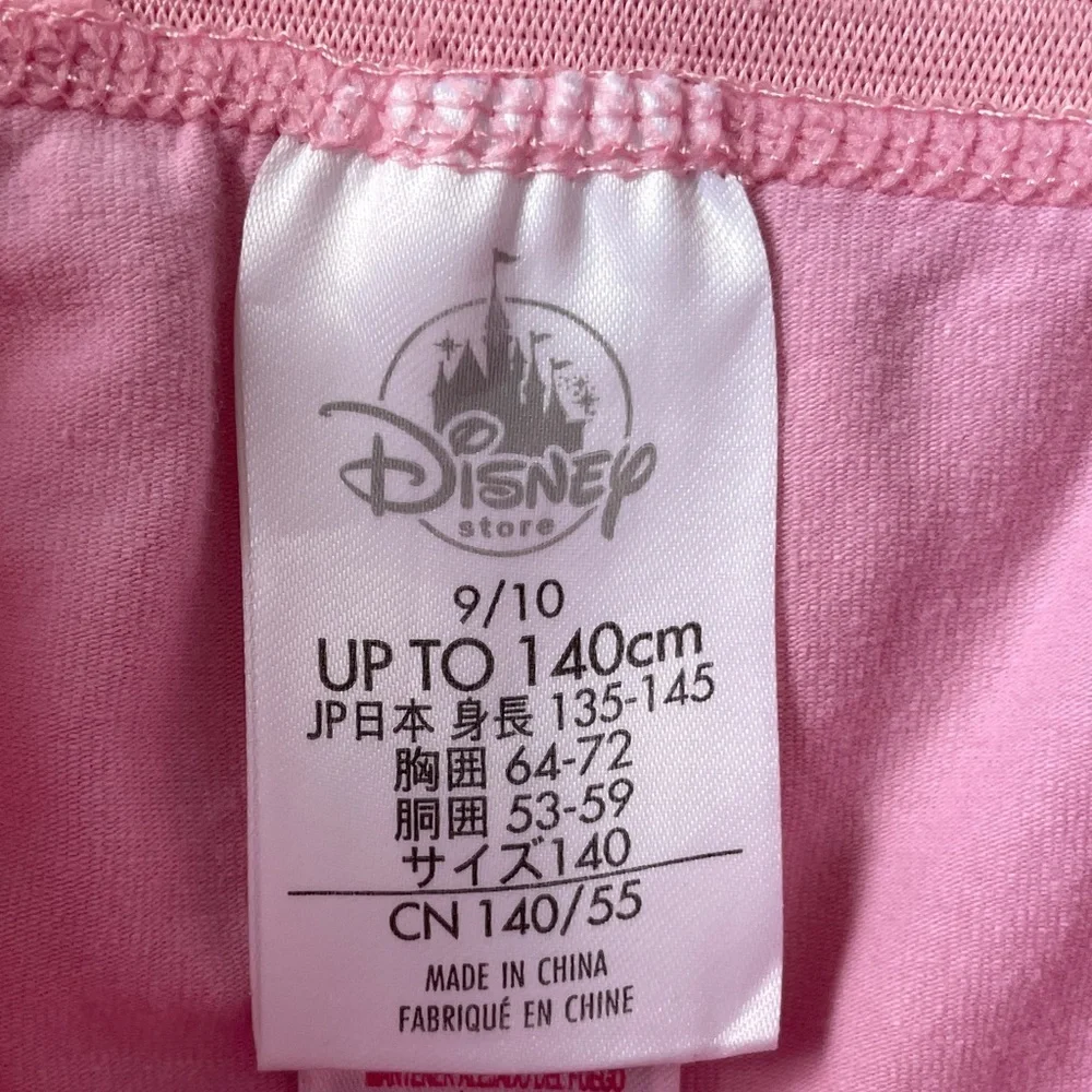 Disney Girls Pink Tulle Skirted Leggings 9/10